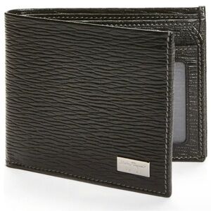 Salvatore Ferragamo Stamped Calf Wallet